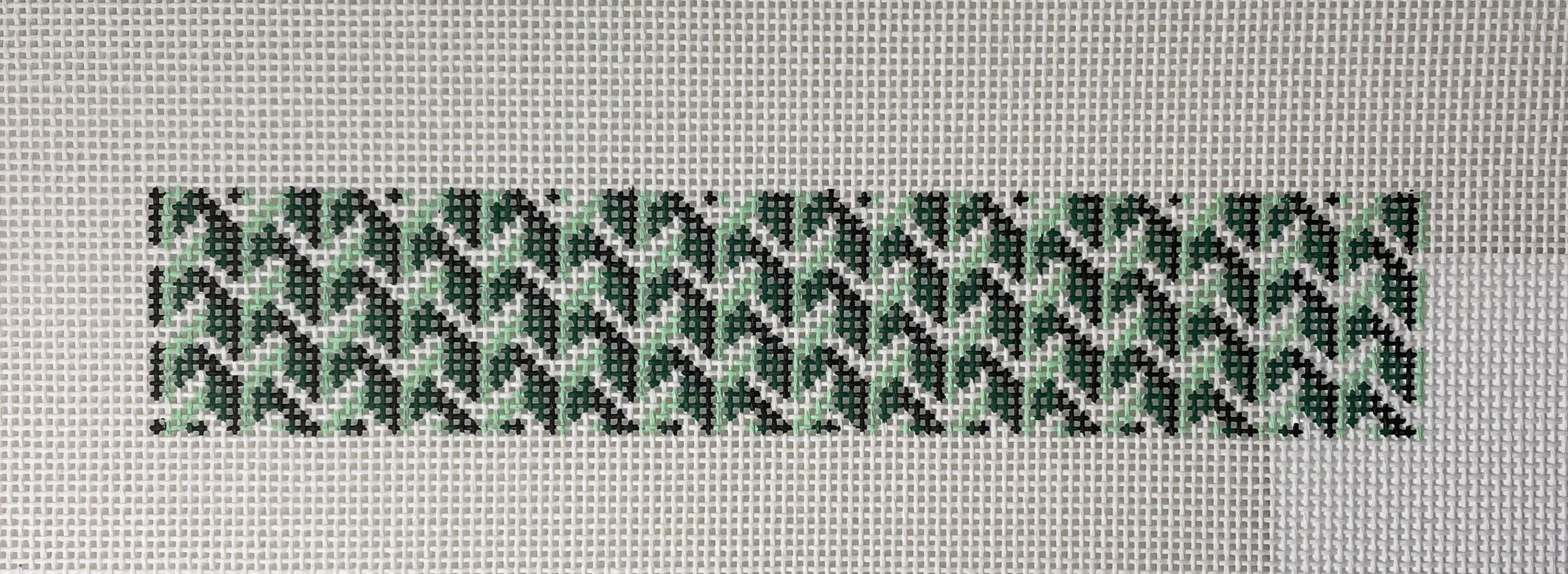 * Anne Fisher AF27G Y Pattern Keychain Green