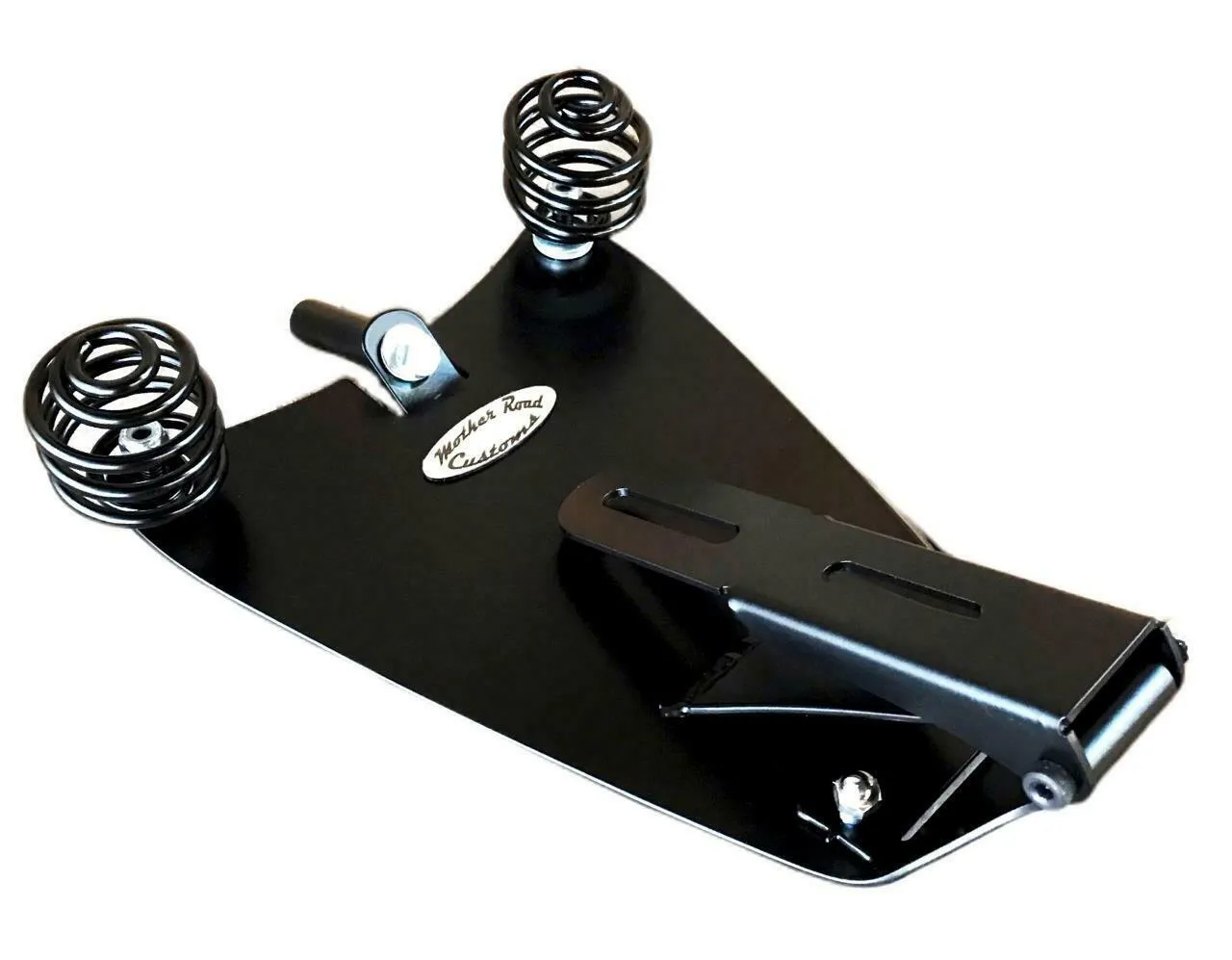 1982-2003 Harley Sportster Spring Seat light Ant Brn Oak Mounting Kit P-Pad bcs