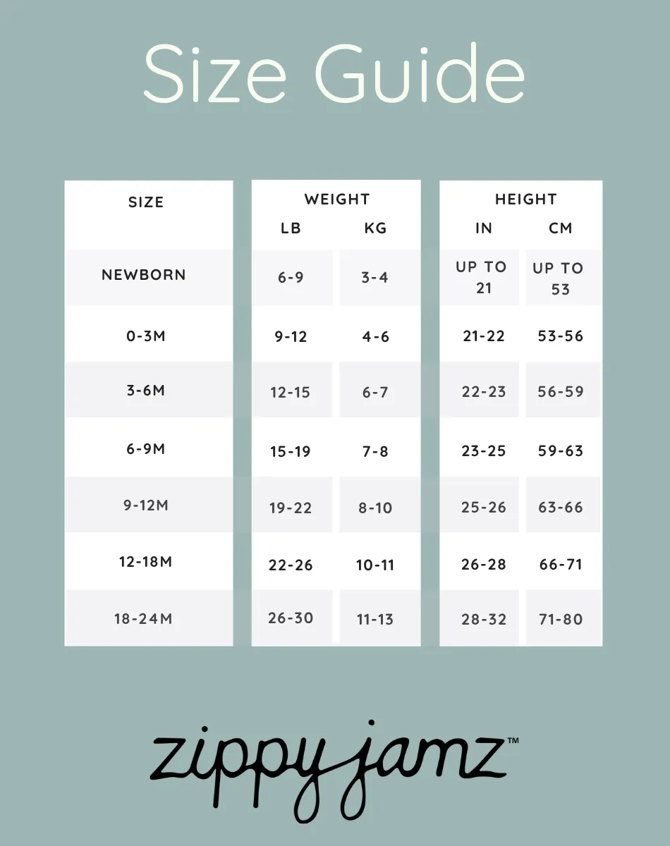 2-Zipper Organic Pyjama - Be Beary Quiet