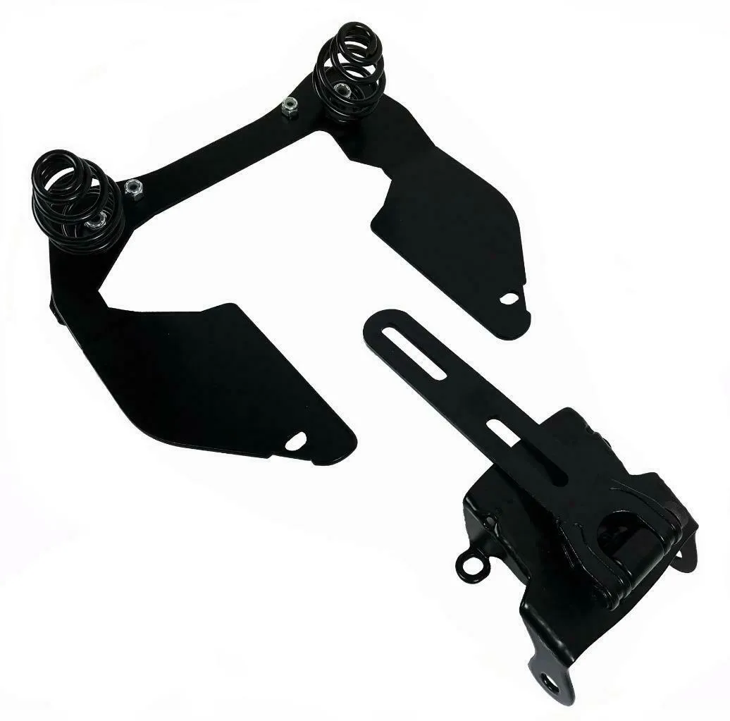 2018-2025 Harley Softail 11x16" Black Spring Seat P-Pad Conversion Mounting Kit bc