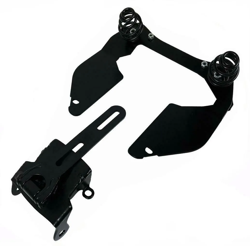 2018-2025 Harley Softail 11x16" Black Spring Seat P-Pad Conversion Mounting Kit bc