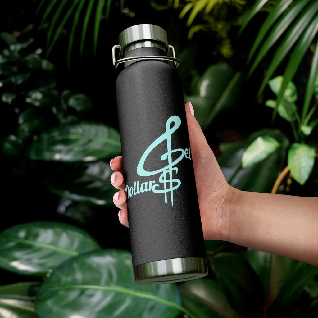 22oz Vacuum Insulated Bottle (Black, White, Blu)