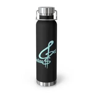 22oz Vacuum Insulated Bottle (Black, White, Blu)