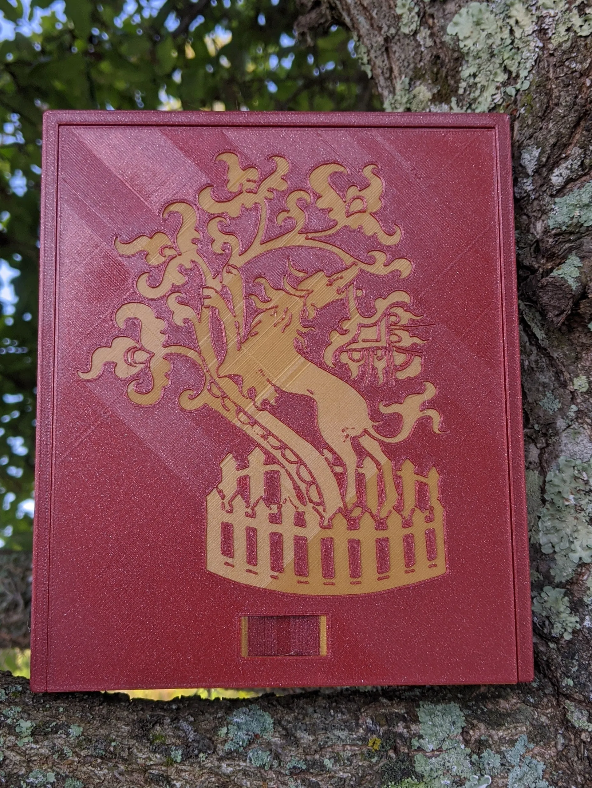 3D printed Notions Box--Dog