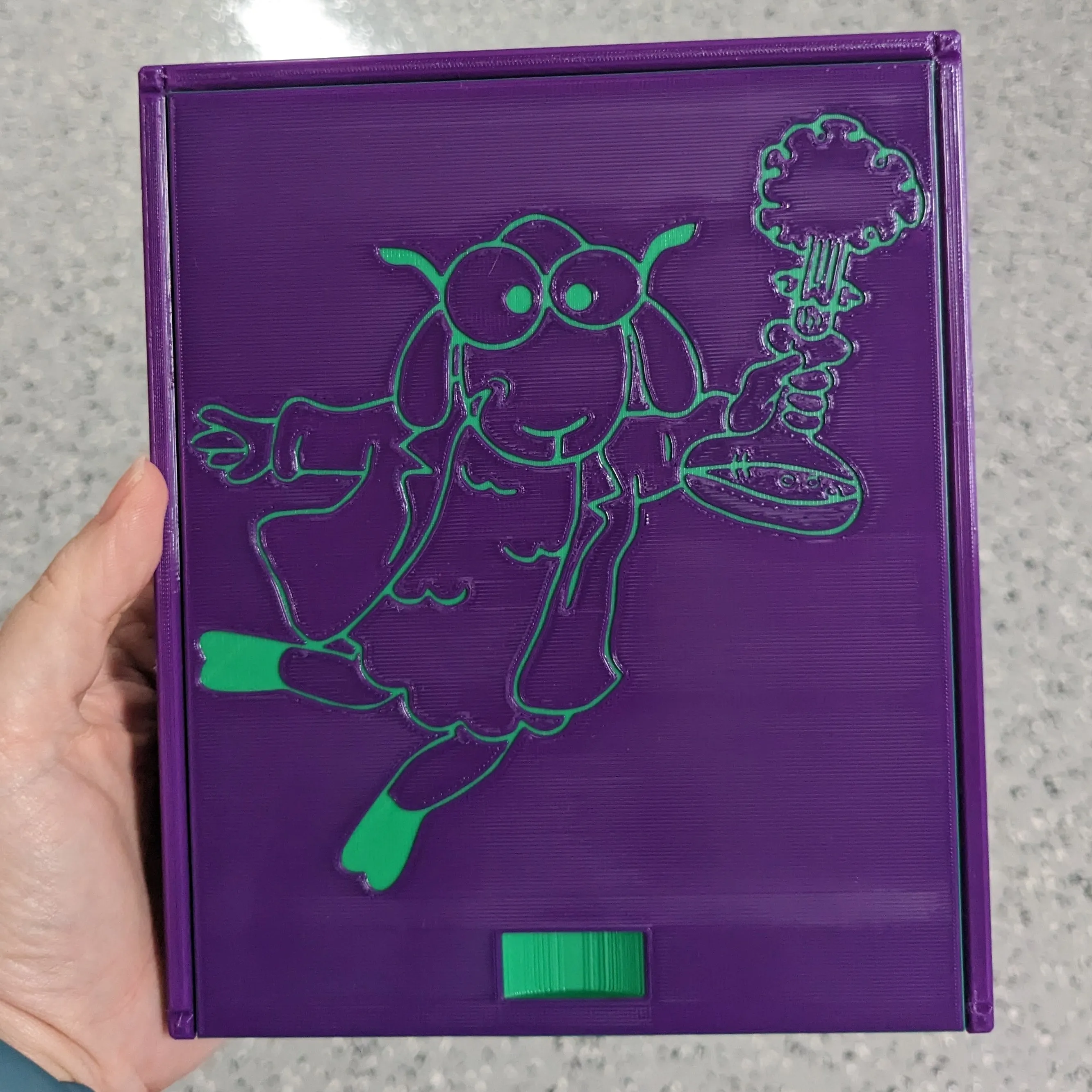 3D printed Notions Box--Sally the Science Sheep