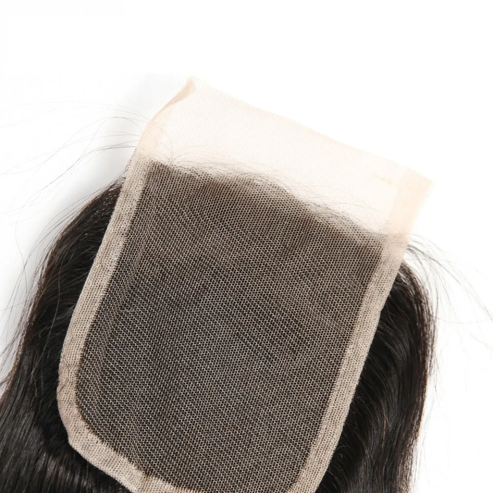 4x4 Loose Wave Closure 100% Human Hair