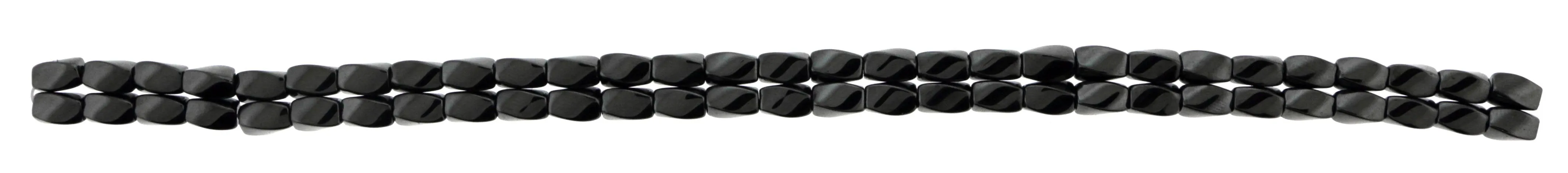 4X7mm Hp Magnetic Hematite Twist HPM18