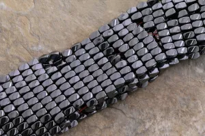4X7mm Hp Magnetic Hematite Twist HPM18