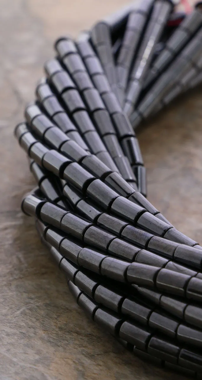 5X8mm Magnetic Hematite Tube Mh11