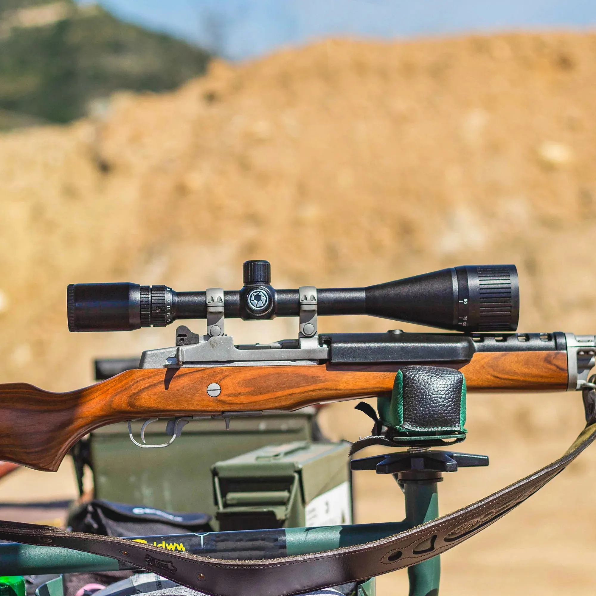 6-24x50mm Varmint AO Mil-Dot Rifle Scope | AC10050