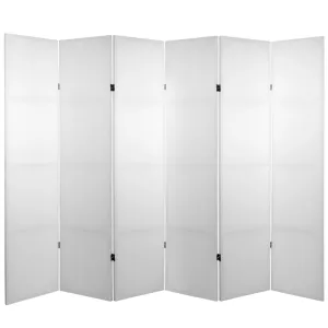 6 Ft. Tall Nayomi Blank Canvas DIY Room Divider Latitude Run® Number of Panels: 6