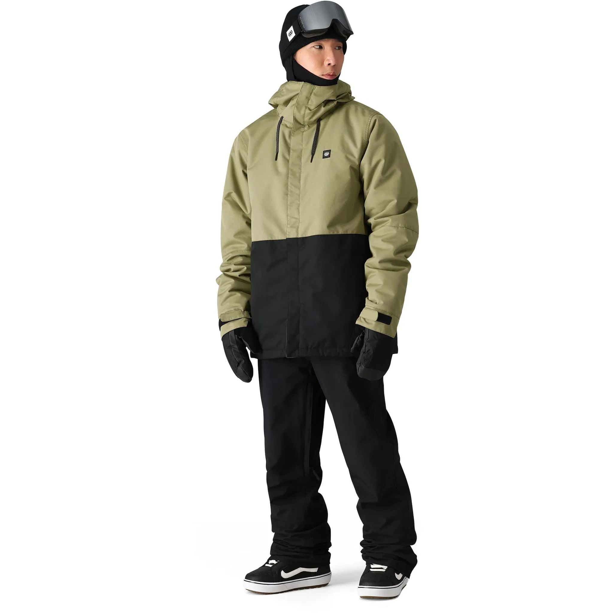 686 Foundation Jacket Sage Colorblock 2025