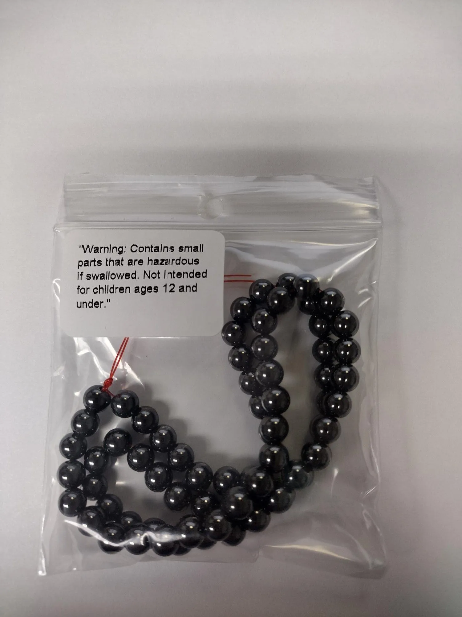 6mm Magnetic Hematite Round Mh10