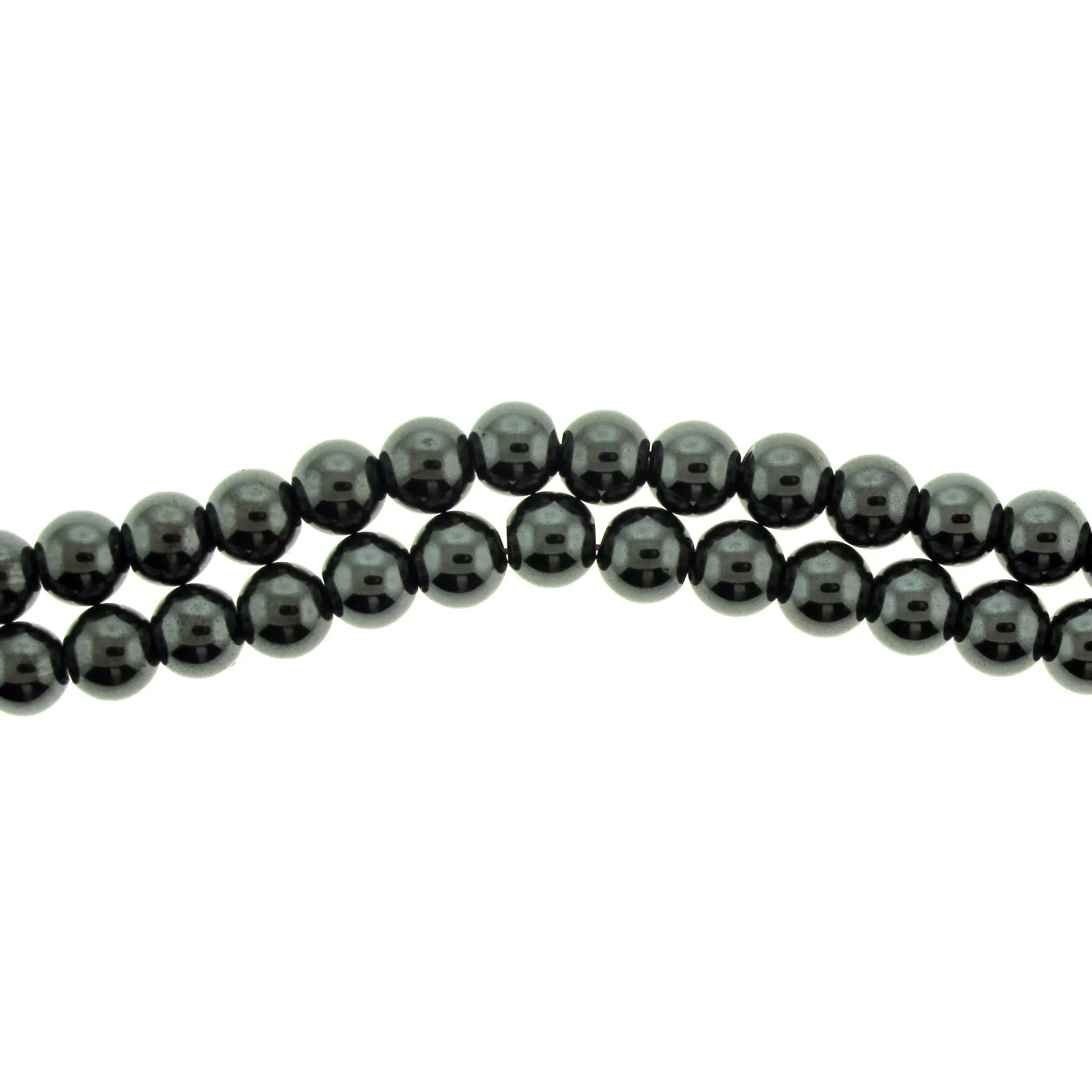 6mm Magnetic Hematite Round Mh10