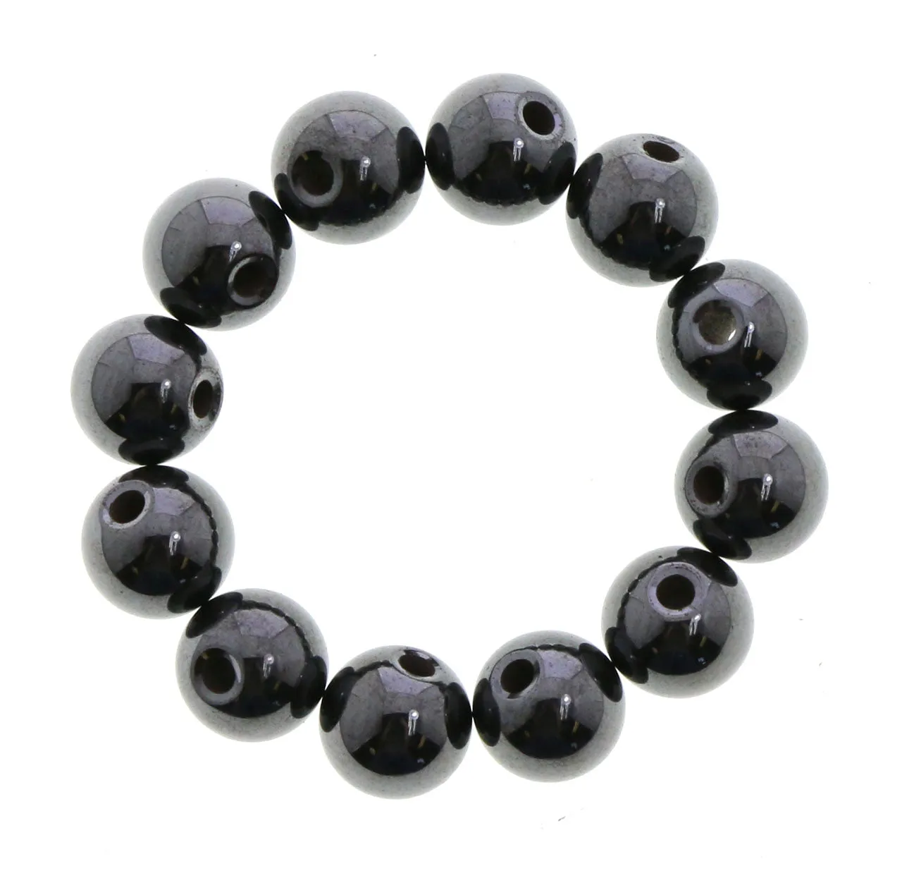 6mm Magnetic Hematite Round Mh10