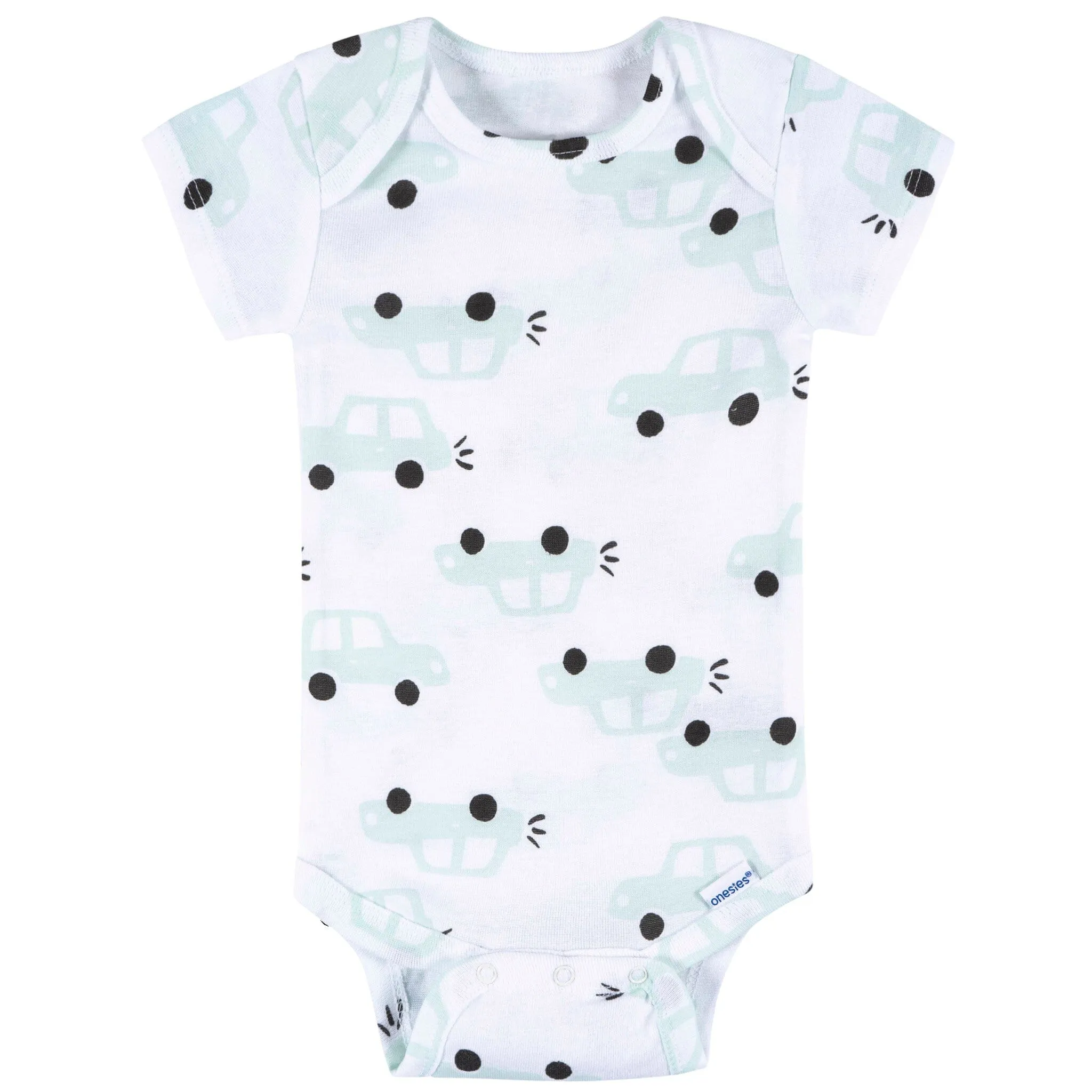 8-Pack Baby Boys Hello Friends Short Sleeve Onesies® Bodysuits