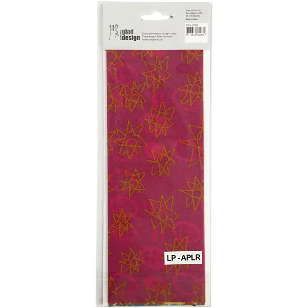 8 x Decoupage Paper Sheets Happy Colours 35cmx25cm Papier Mache Cover Crafts