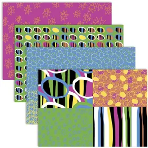 8 x Decoupage Paper Sheets Happy Colours 35cmx25cm Papier Mache Cover Crafts
