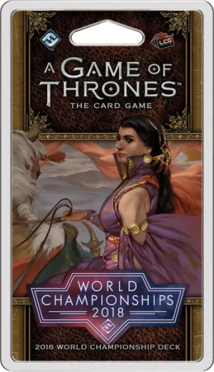 AGOT LCG: 2018 World Championship Deck