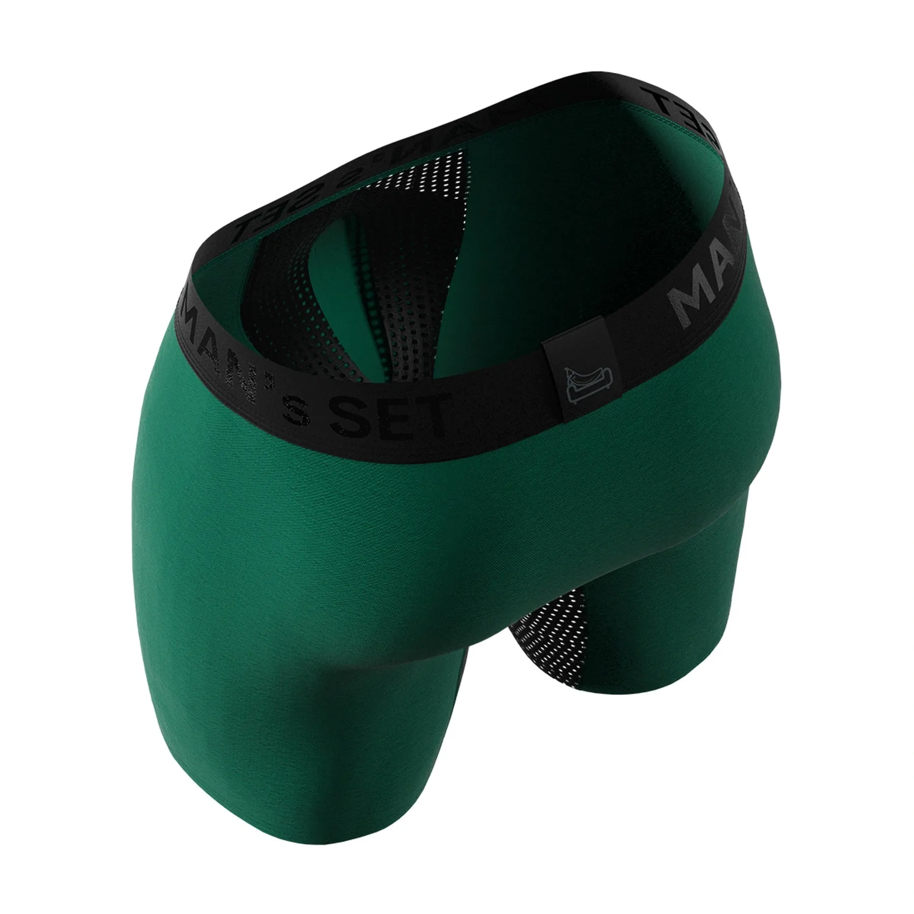 AirFlow Boxer Brief 7.6" OpenFly, Forest Green