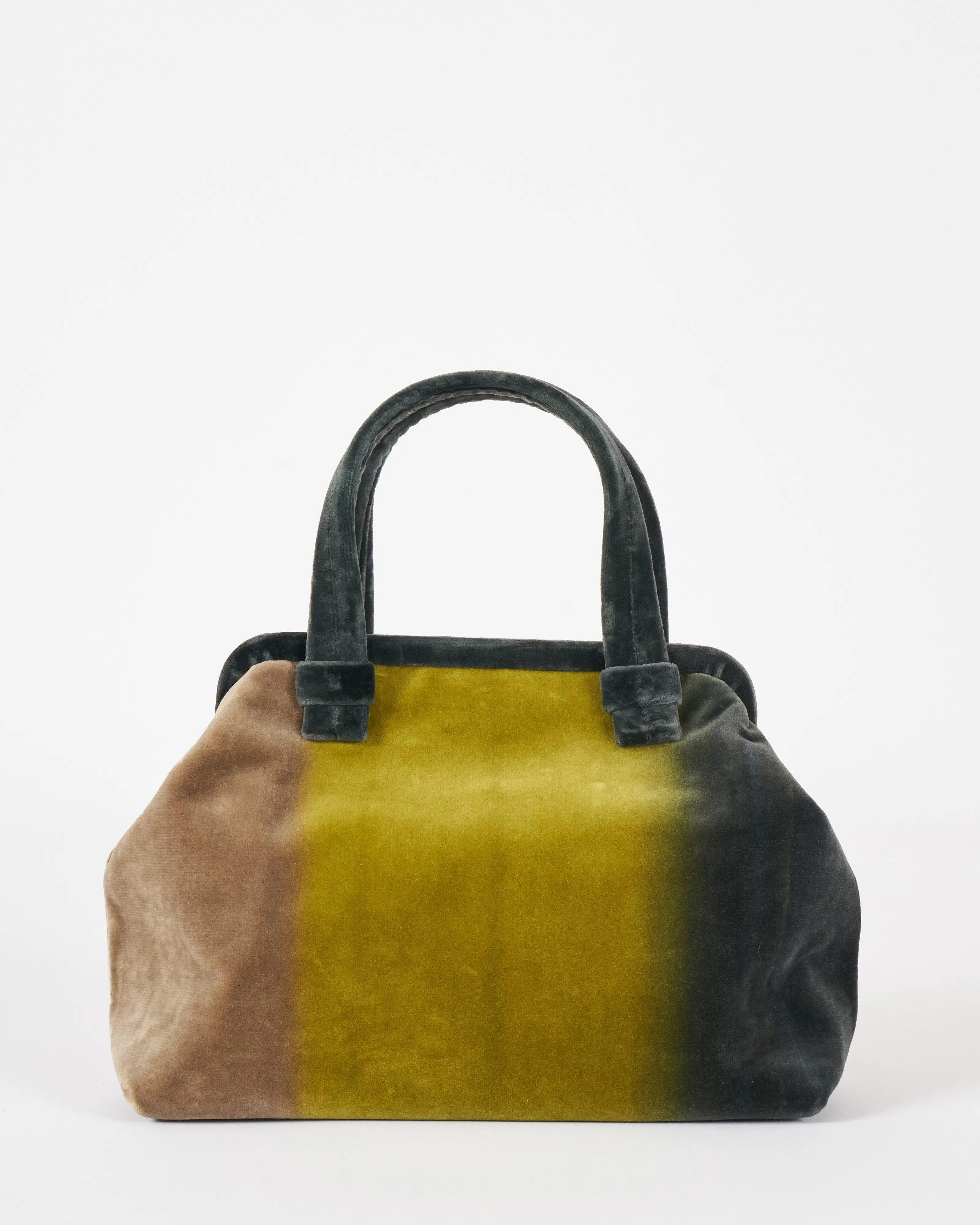 alexandra - charcoal/green
