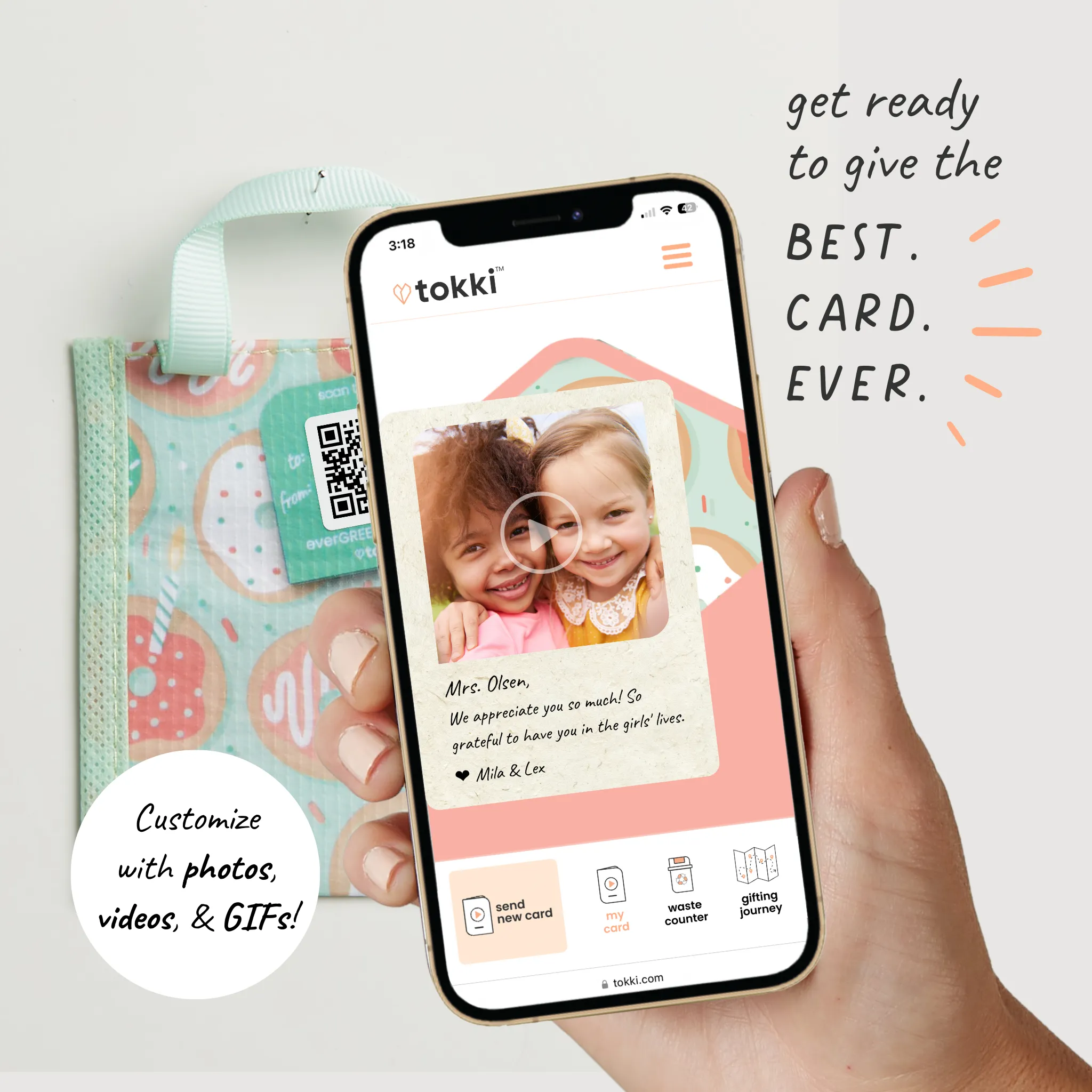 All Year Celebrations Bundle | 30 Pieces | Reusable Gift Bag   QR Card