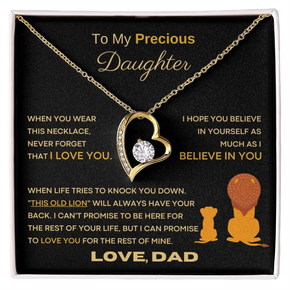 (Almost Sold Out) To My Precious Daughter, I'm Proud To Be Your Father