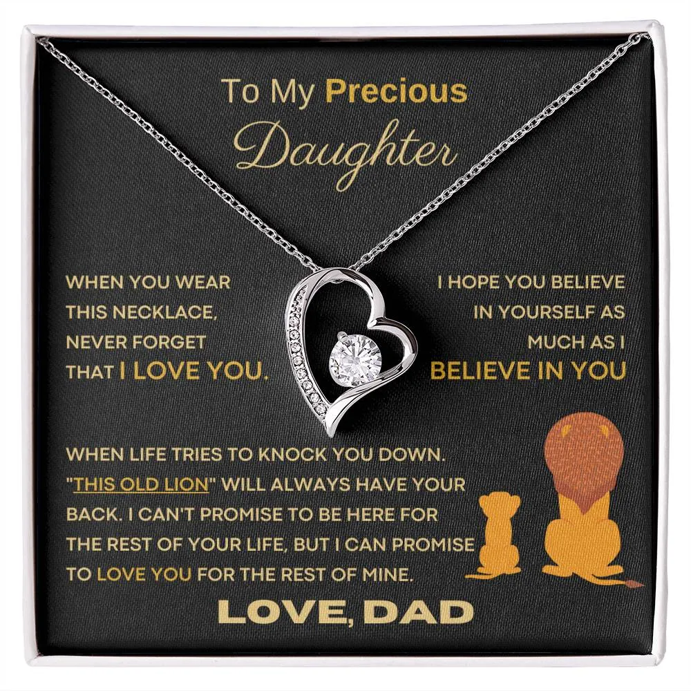 (Almost Sold Out) To My Precious Daughter, I'm Proud To Be Your Father