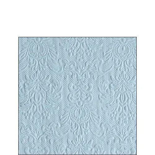 Ambiente Embossed Napkins Elegance Pale Blue -  Available in 2 sizes