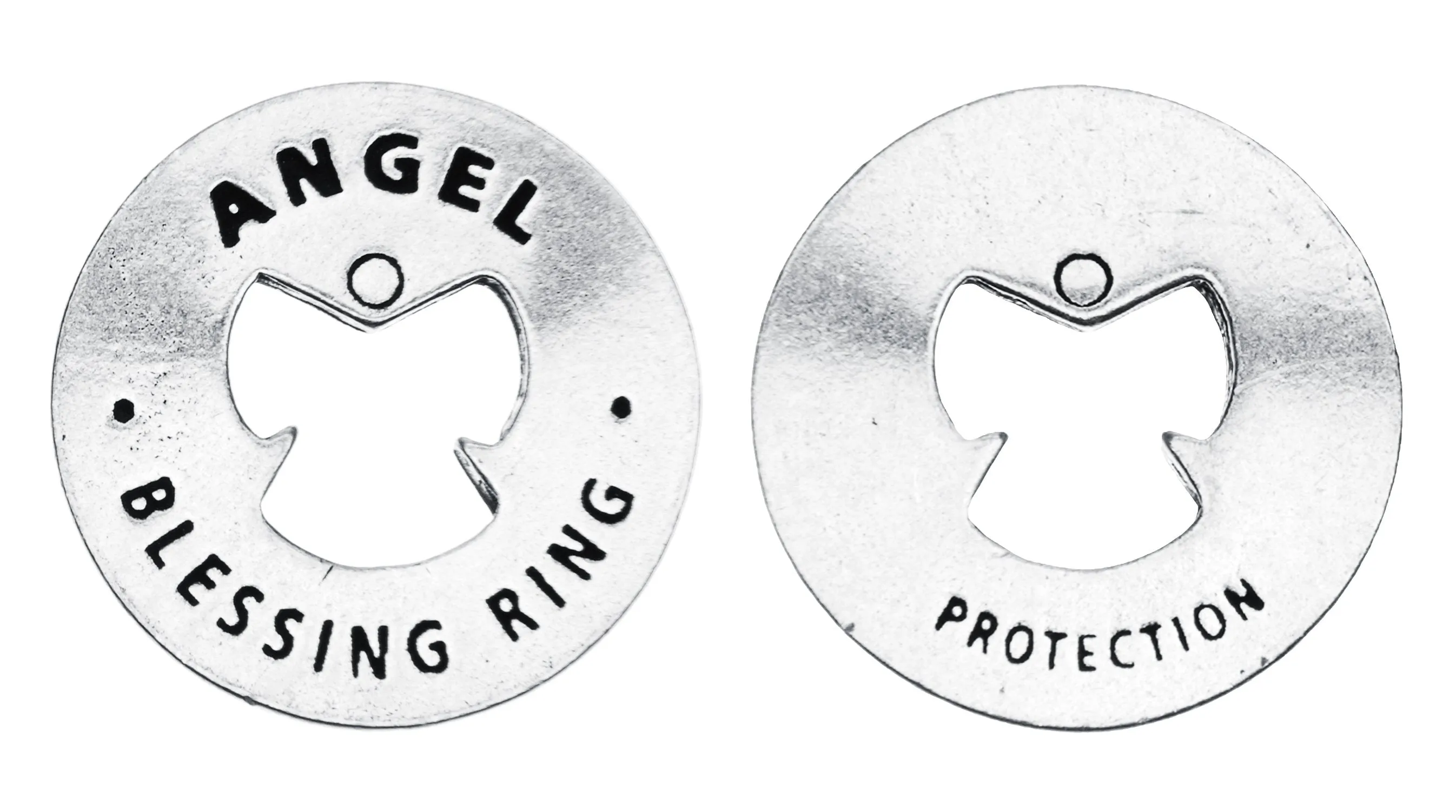 Angel Blessing Ring Charm