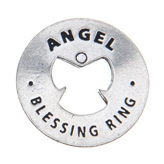 Angel Blessing Ring Charm