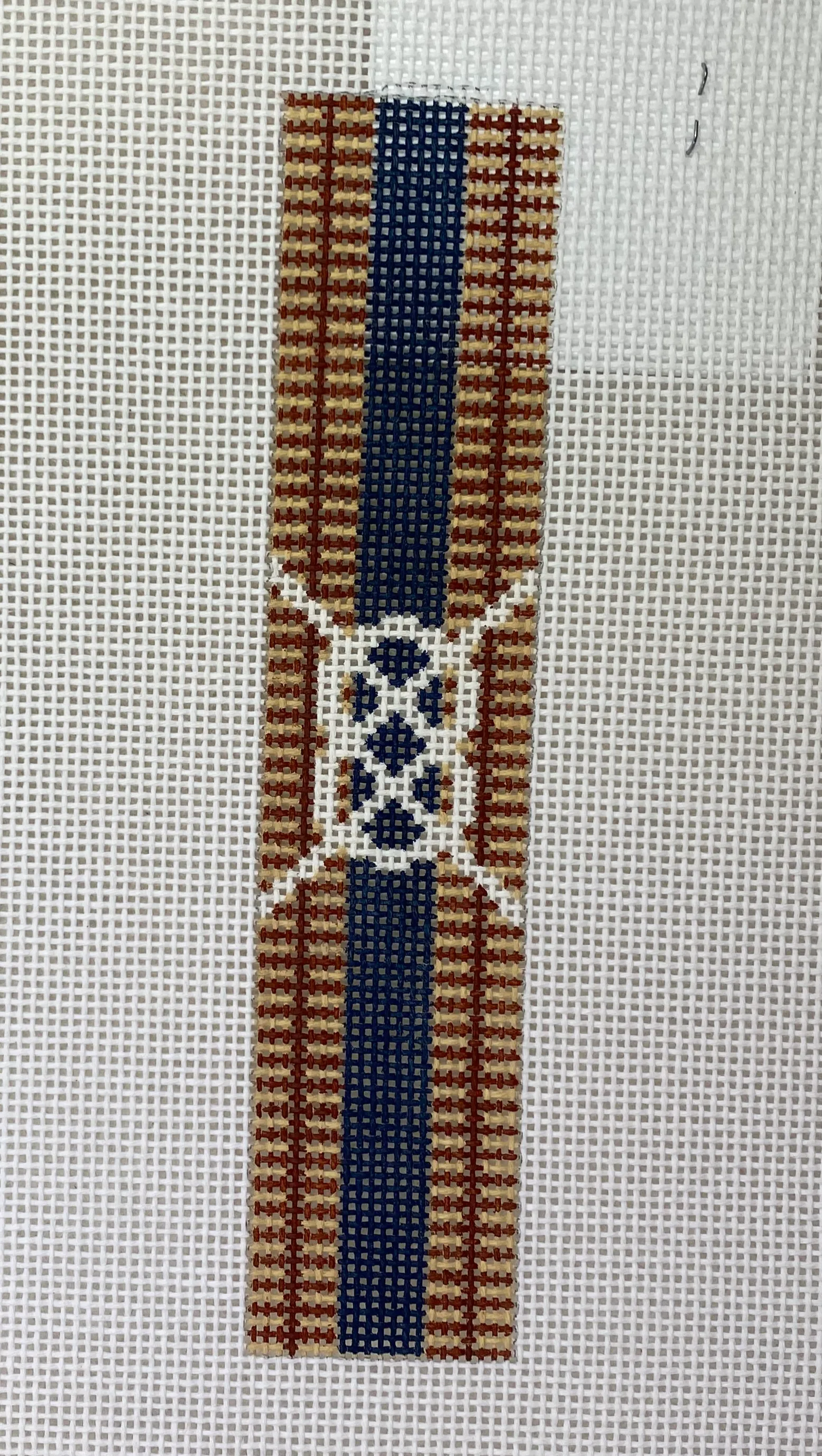 Anne Fisher Needlepoint AF03 Knot Keychain