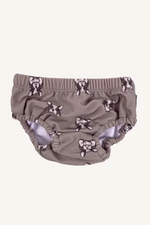ASH BABY SWIM DIAPER - GREIGE