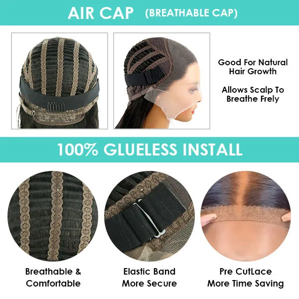 Ashimary Air Wig | Glueless Body Wave Wear Go Pre-cut Lace Wig Beginner-friendly