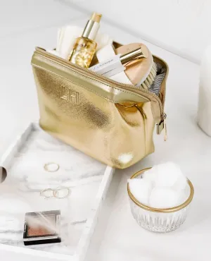 Baby Eliza Neoprene Makeup Bag - Metallic