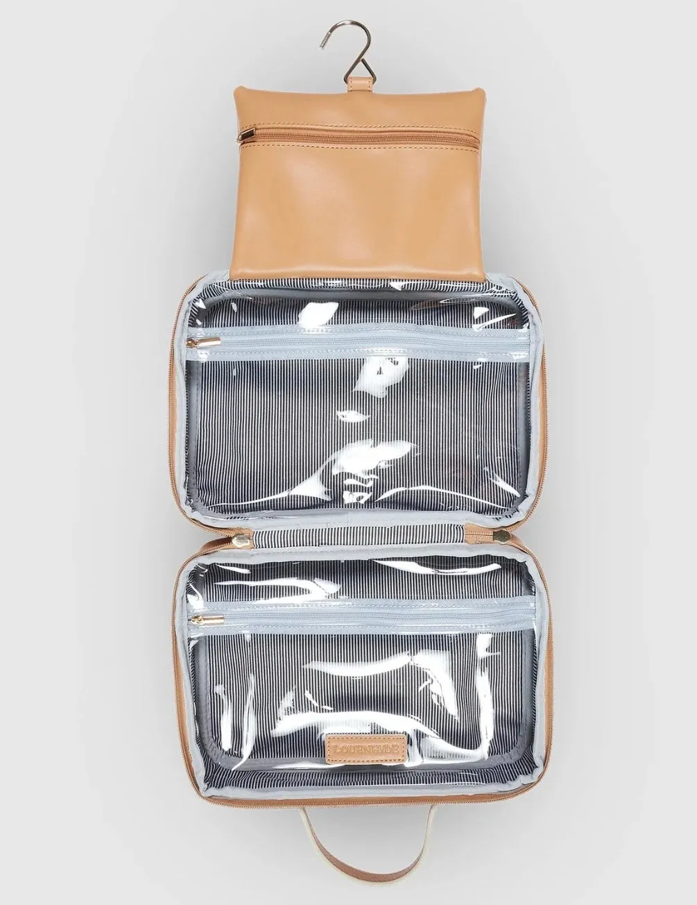 Baby Emma & Baby Audrey Cosmetic Case Set Camel