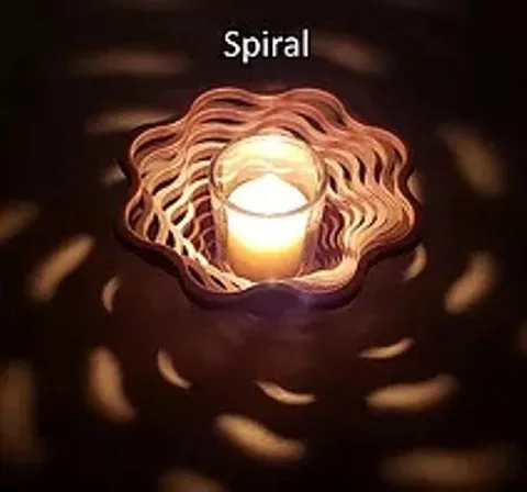 Baltic by Design Votive - Spiral