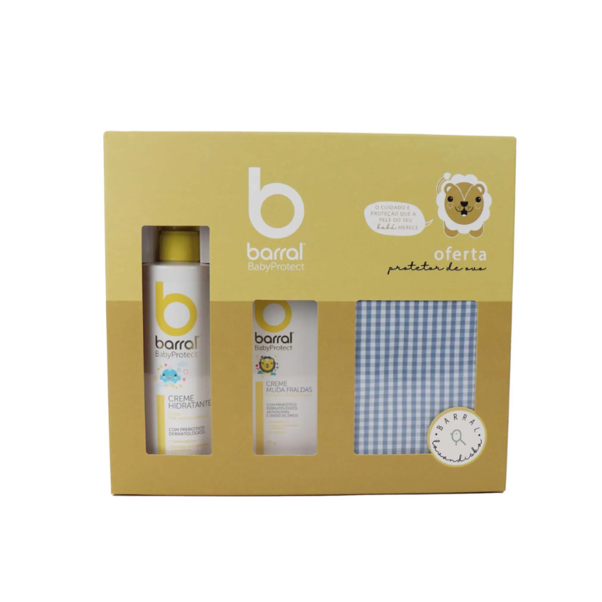 Barral BabyProtect Moisturizing Cream 400ml   Diaper Changing Cream 75g   Egg Protective offer