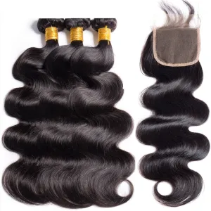 BE 3 Bundle Deal "Body Wave/ Closure"
