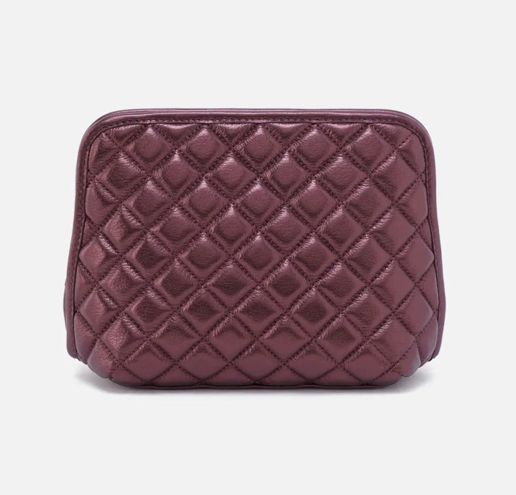 Beauty Cosmetic Pouch - Frosted Plum