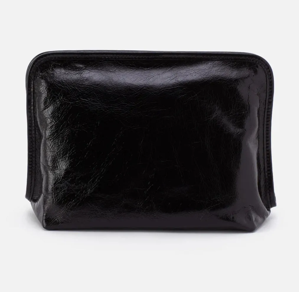 Beauty Large Cosmetic Pouch - Black