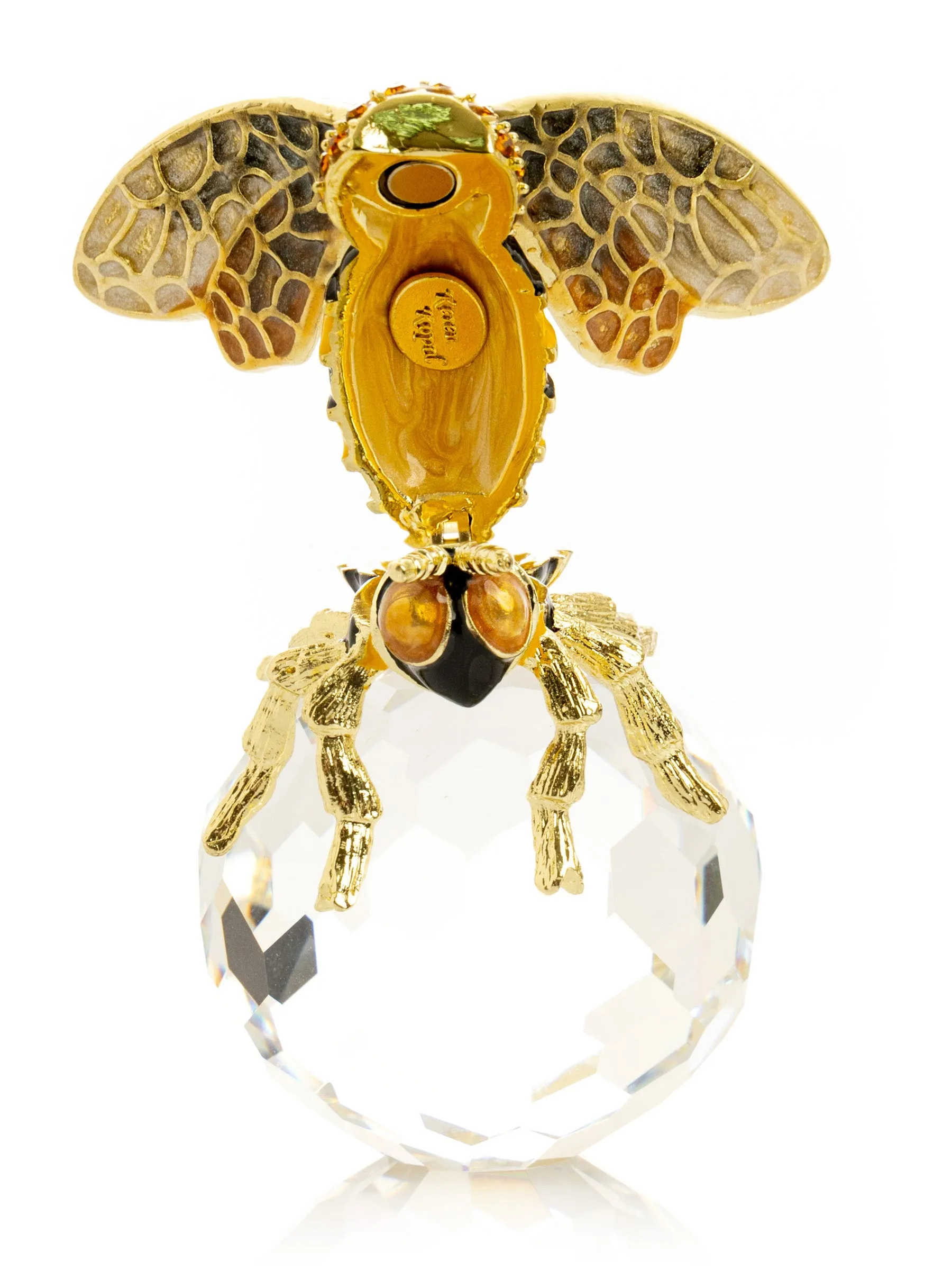 Bee on Crystal