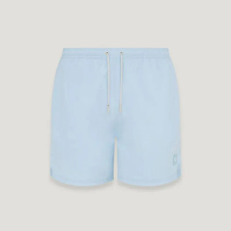 BELSTAFF Clipper Swim Shorts in Sky Blue