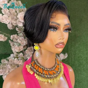BeQueen “Emmuna” Perruque Bob Lisse avec Lace Closure