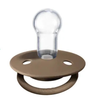 Bibs De Lux Pacifier | Silicone ONE SIZE 0-3 Years | Dark Oak