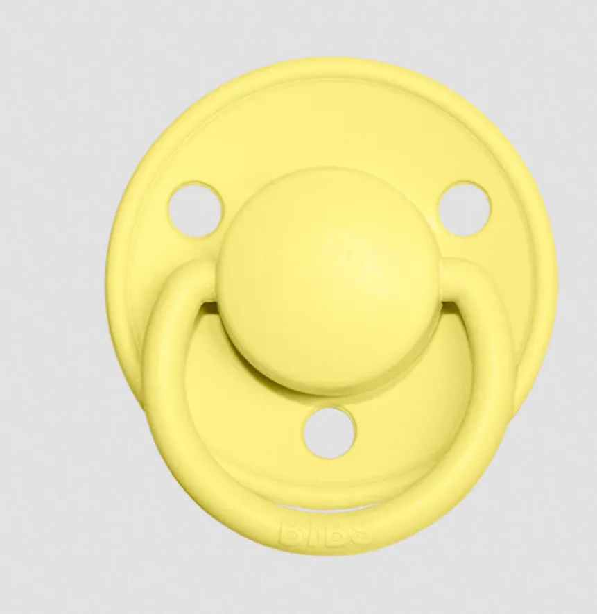 Bibs De Lux Pacifier | Silicone ONE SIZE 0-3 Years | Sunshine