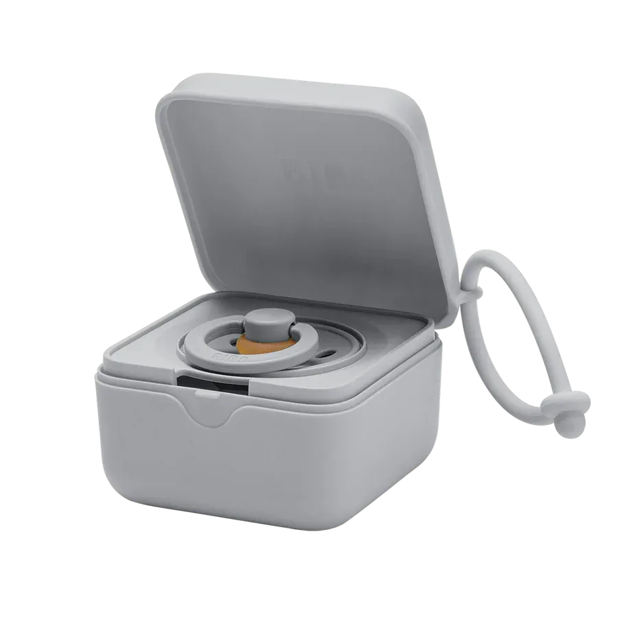 BIBS Paci Pod Pacifier Box - Cloud