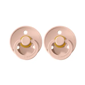 BIBS Pacifier 2 Pack - Blush