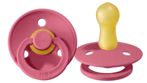 BIBS Pacifier 2 Pack - Coral