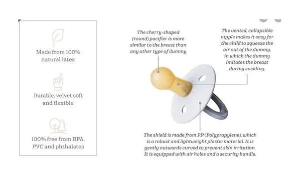 BIBS Pacifier 2 Pack Glow - Sage Glow